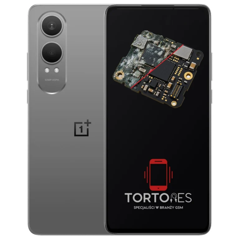 OnePlus Nord CE4 Lite 5G z ilustracją zalania - czyszczenie po zalaniu