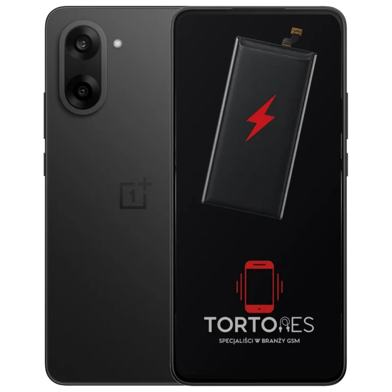 OnePlus Nord CE5 z ilustracją baterii - wymiana baterii
