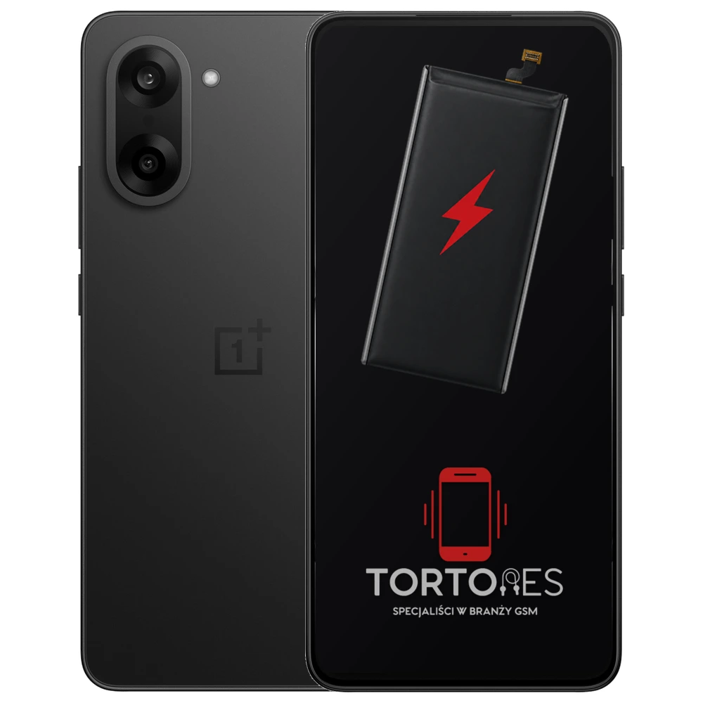 OnePlus Nord CE5 z ilustracją baterii - wymiana baterii