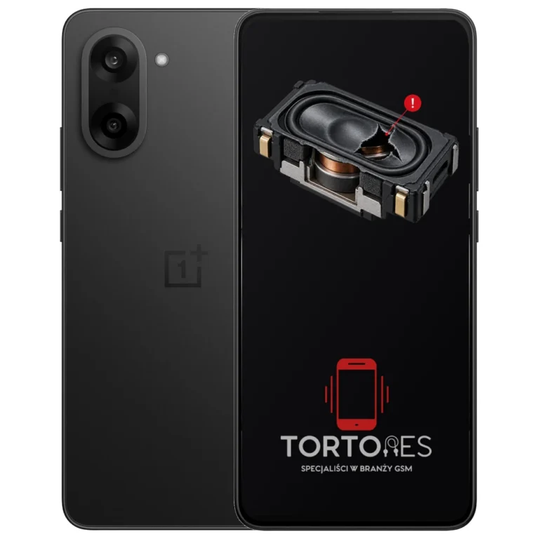 OnePlus Nord CE5 z symbolem głośnika multimedialnego - wymiana głośnika multimedialnego