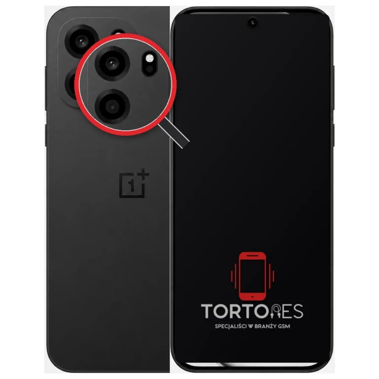 OnePlus Nord CE6 z lupą na tylnych aparatach - wymiana tylnej kamery