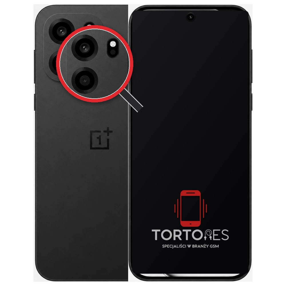 OnePlus Nord CE6 z lupą na tylnych aparatach - wymiana tylnej kamery