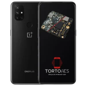 OnePlus Nord N10 5G z ilustracją zalania - czyszczenie po zalaniu