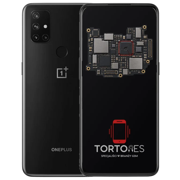 OnePlus Nord N10 5G z ilustracją płyty głównej - naprawa płyty głównej