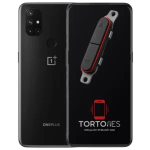 OnePlus Nord N10 5G z symbolem przycisków - naprawa przycisków włączania i głośności