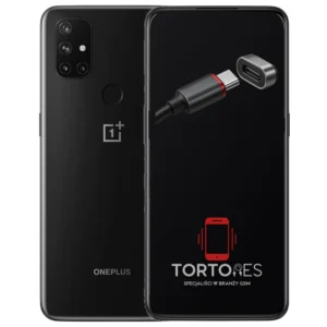 OnePlus Nord N10 5G z ilustracją złącza ładowania - naprawa złącza ładowania
