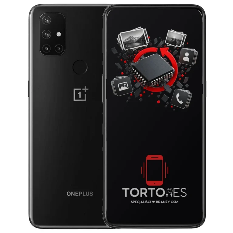 OnePlus Nord N10 5G z ilustracją odzyskiwania danych - odzyskiwanie danych