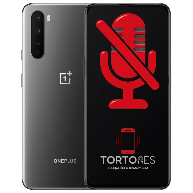 OnePlus Nord z symbolem mikrofonu - naprawa mikrofonu