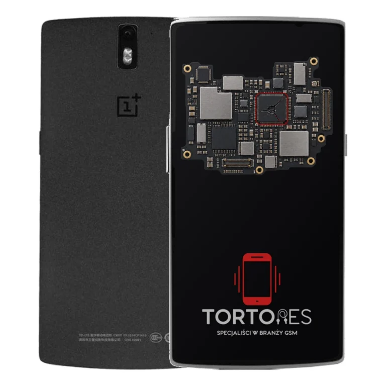 OnePlus One z ilustracją płyty głównej - naprawa płyty głównej