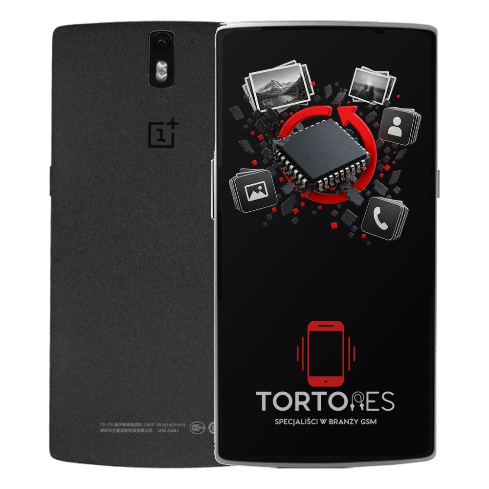 OnePlus One z ilustracją odzyskiwania danych - odzyskiwanie danych