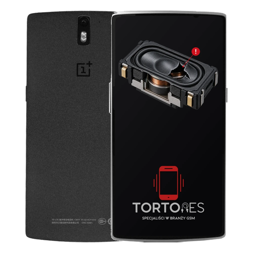 OnePlus One z symbolem głośnika multimedialnego - wymiana głośnika multimedialnego