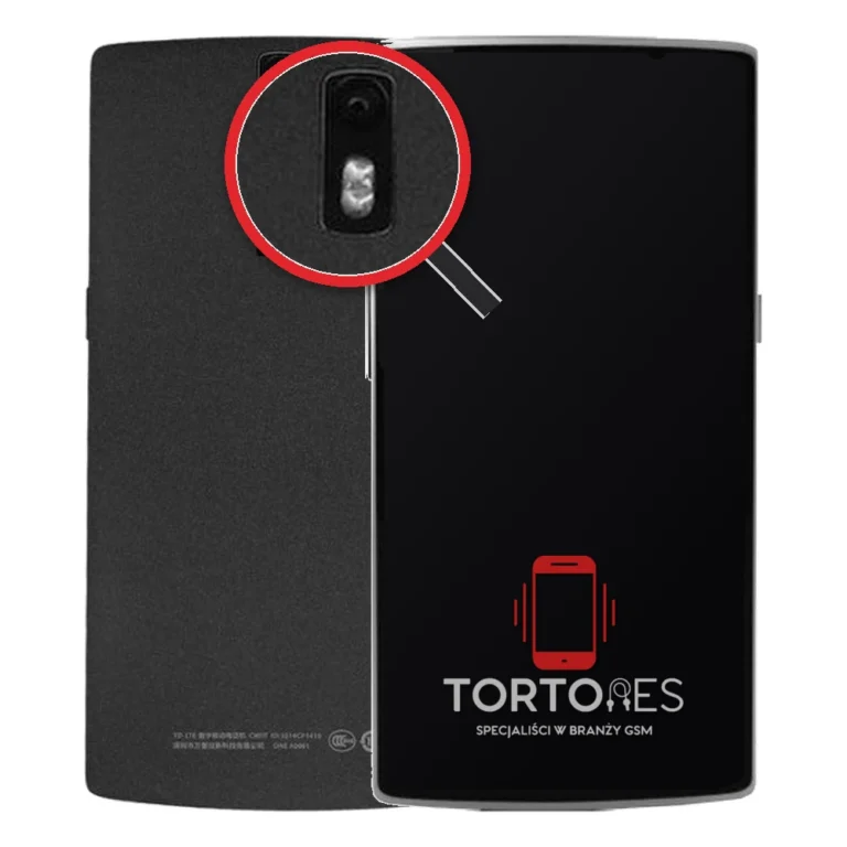 OnePlus One z lupą na tylnych aparatach - wymiana tylnej kamery