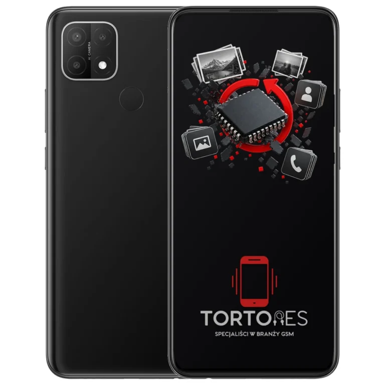 OPPO A15 z ilustracją odzyskiwania danych - odzyskiwanie danych