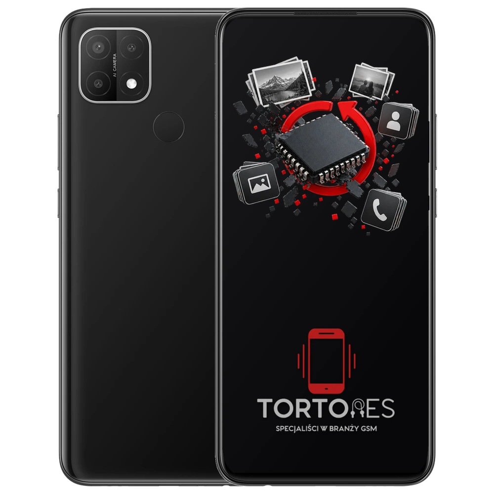 OPPO A15 z ilustracją odzyskiwania danych - odzyskiwanie danych