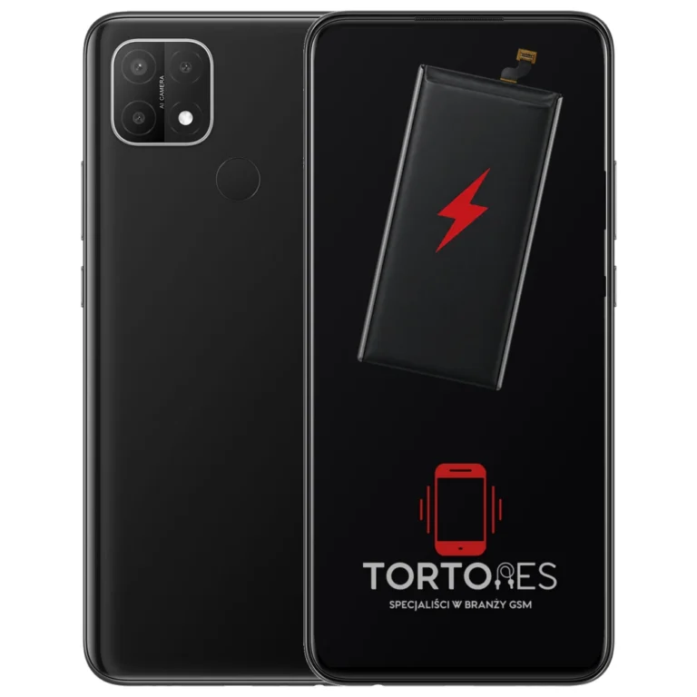OPPO A15 z ilustracją baterii - wymiana baterii