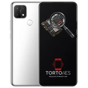 OPPO A15s z symbolem diagnostyki - diagnoza telefonu