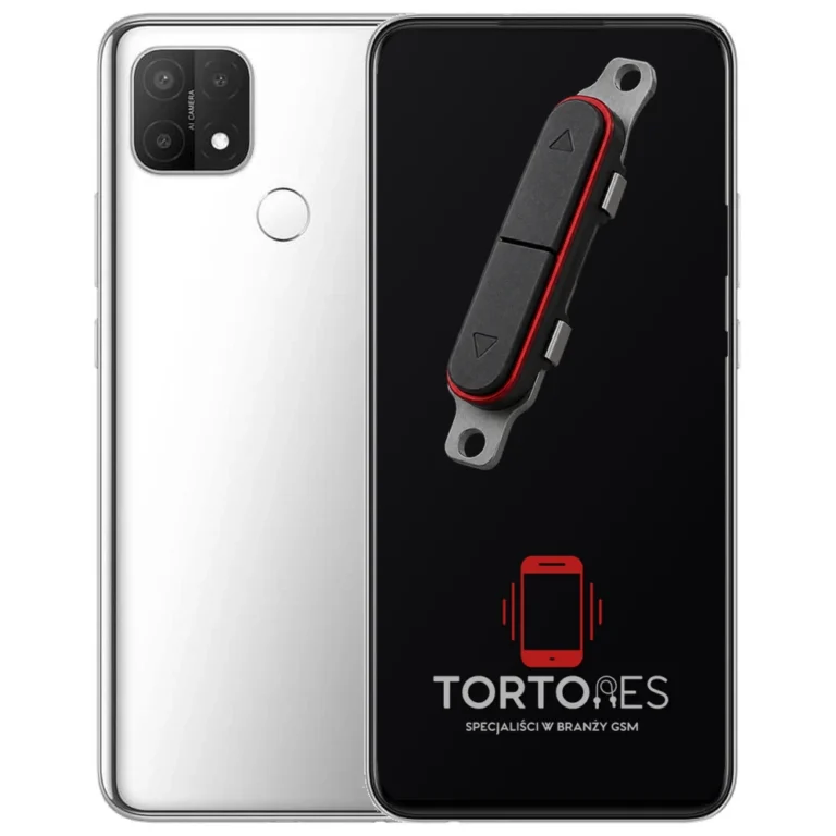 OPPO A15s z symbolem przycisków - naprawa przycisków włączania i głośności