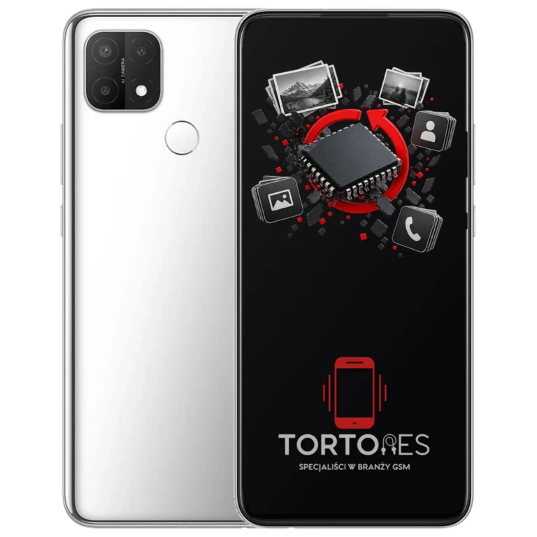 OPPO A15s z ilustracją odzyskiwania danych - odzyskiwanie danych