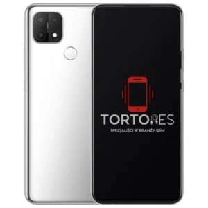 OPPO A15s - widok przodu i tyłu telefonu