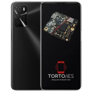 OPPO A16 z ilustracją zalania - czyszczenie po zalaniu