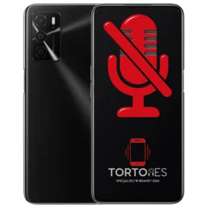 OPPO A16s z symbolem mikrofonu - naprawa mikrofonu