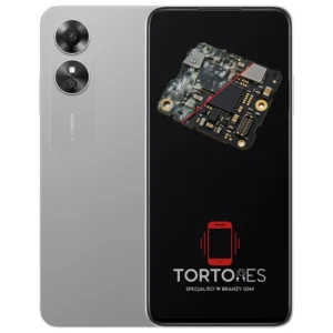 OPPO A17 z ilustracją zalania - czyszczenie po zalaniu