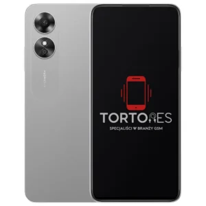 OPPO A17 - widok przodu i tyłu telefonu