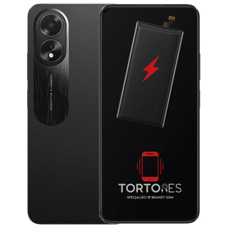 OPPO A18 z ilustracją baterii - wymiana baterii