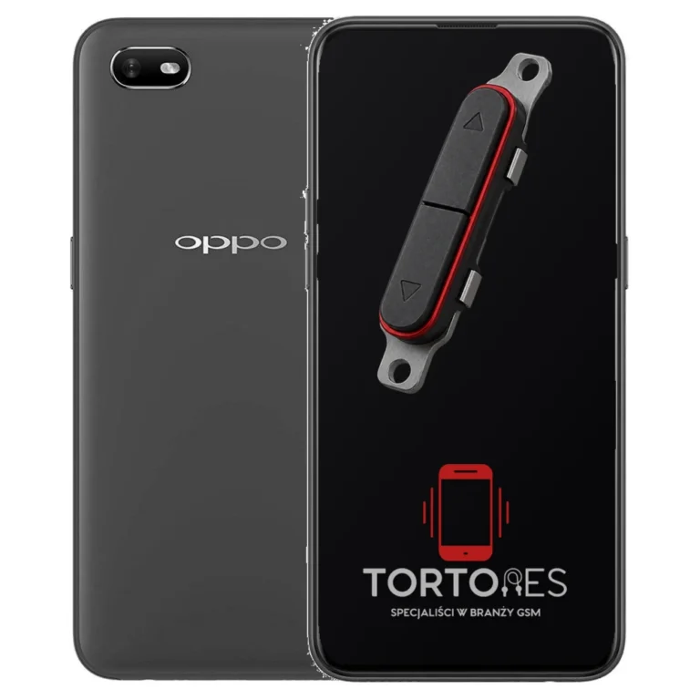 OPPO A1k z symbolem przycisków - naprawa przycisków włączania i głośności
