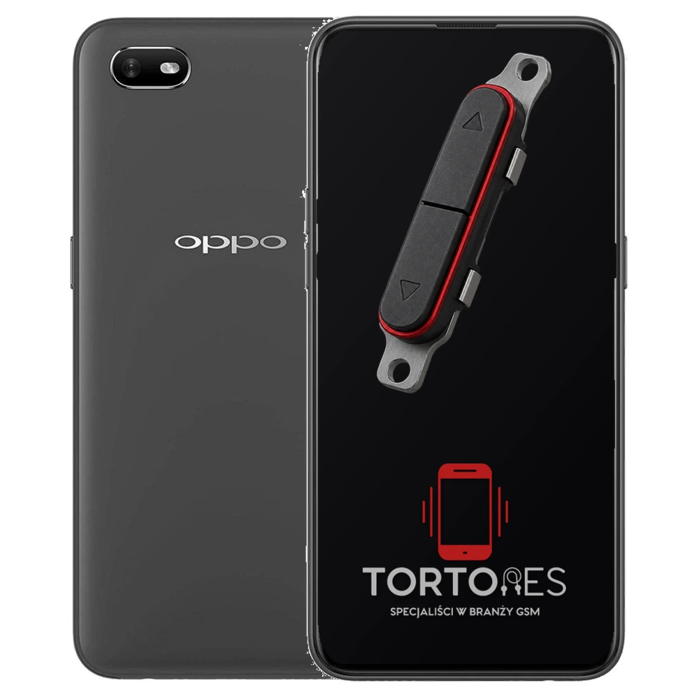 OPPO A1k z symbolem przycisków - naprawa przycisków włączania i głośności