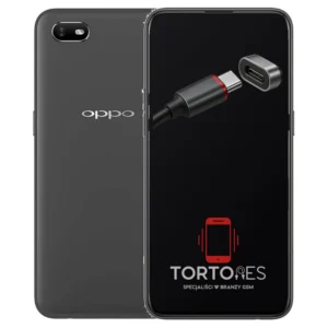 OPPO A1k z ilustracją złącza ładowania - naprawa złącza ładowania