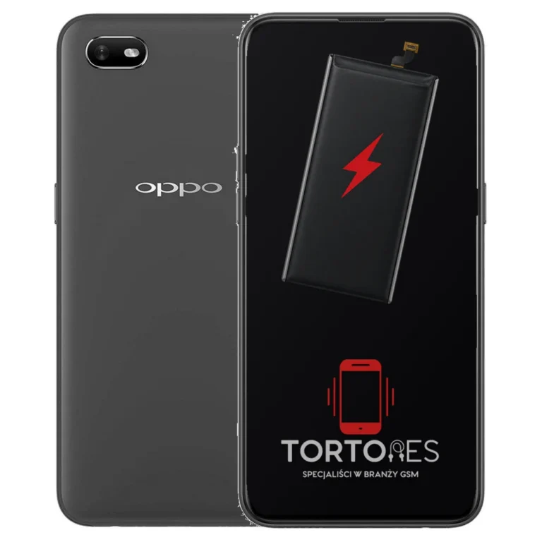 OPPO A1k z ilustracją baterii - wymiana baterii