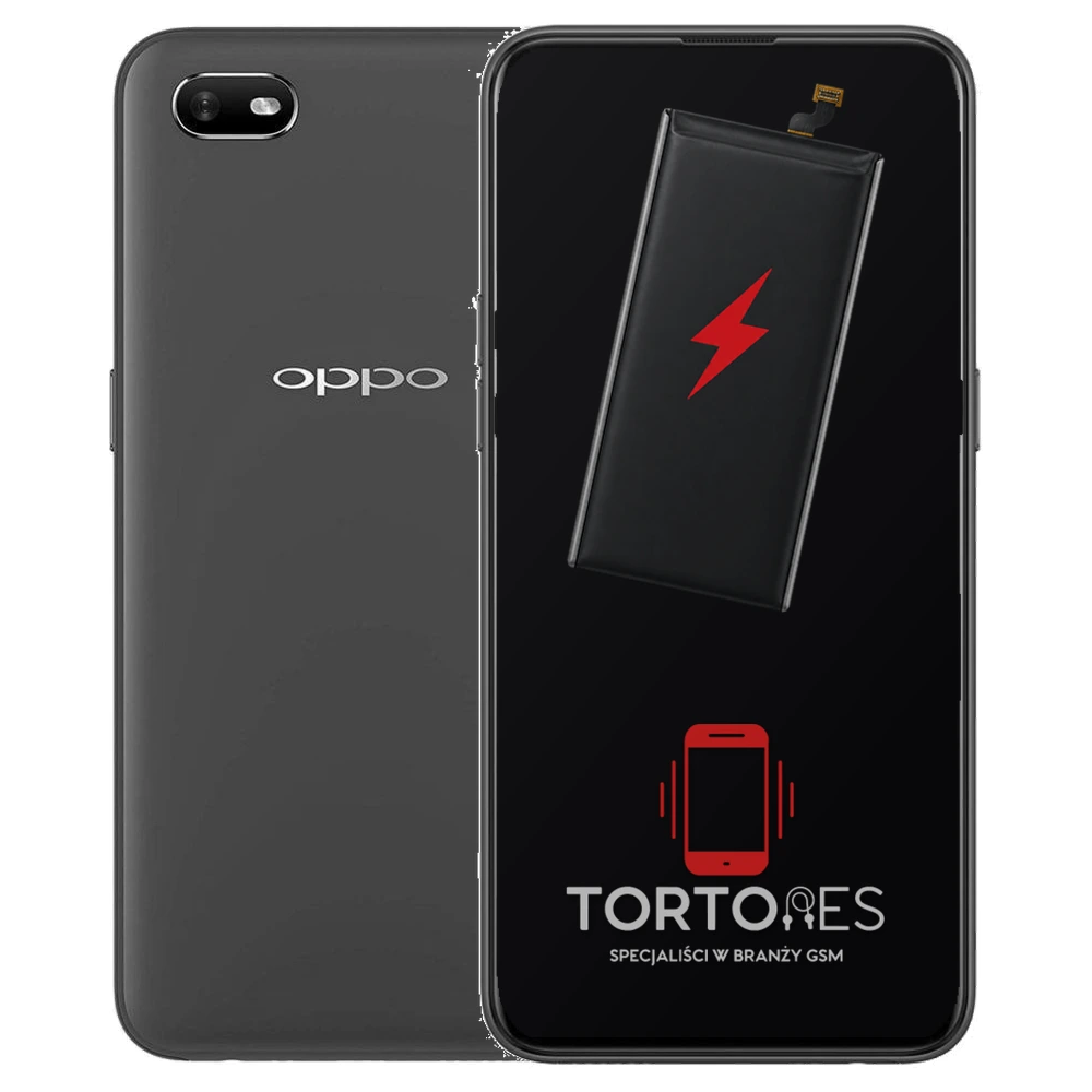 OPPO A1k z ilustracją baterii - wymiana baterii