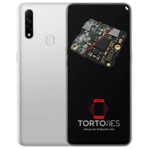 OPPO A31 (2020) z ilustracją zalania - czyszczenie po zalaniu