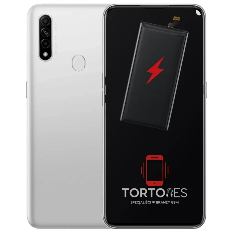 OPPO A31 (2020) z ilustracją baterii - wymiana baterii