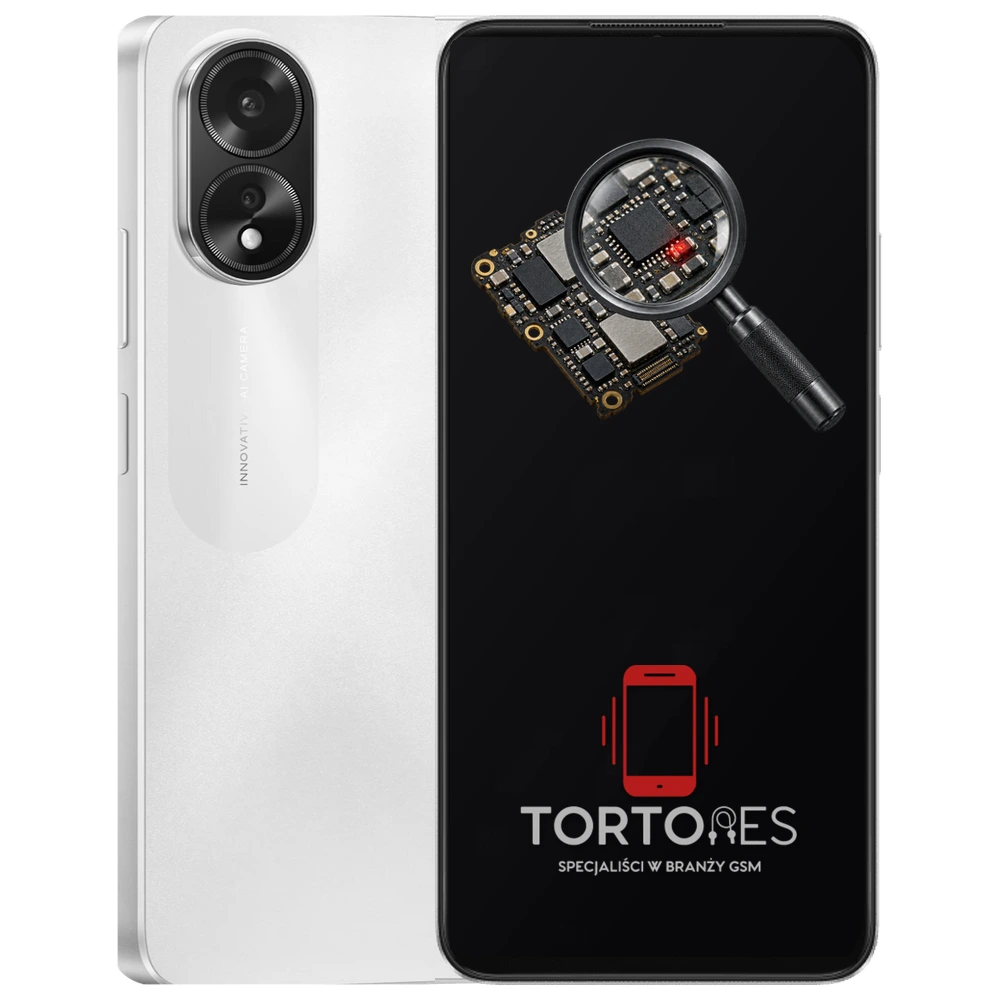 OPPO A38 z symbolem diagnostyki - diagnoza telefonu