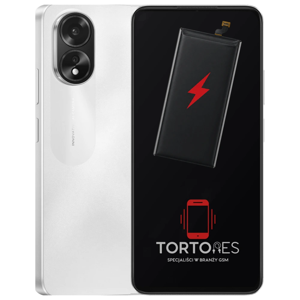OPPO A38 z ilustracją baterii - wymiana baterii