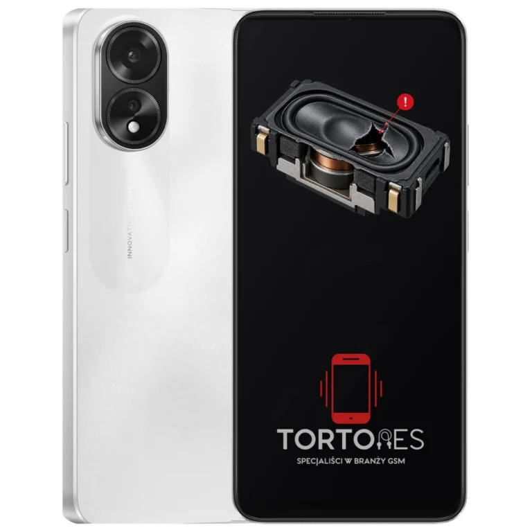 OPPO A38 z symbolem głośnika multimedialnego - wymiana głośnika multimedialnego