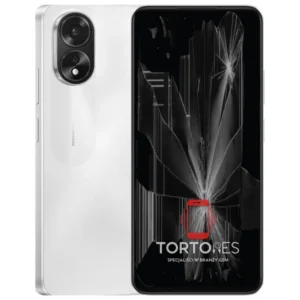 OPPO A38 z ilustracją pękniętego wyświetlacza - wymiana zbitego wyświetlacza
