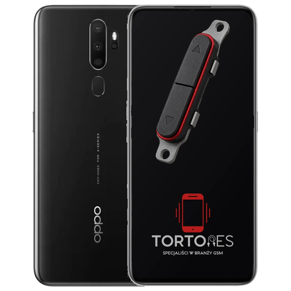 OPPO A5 (2020) z symbolem przycisków - naprawa przycisków włączania i głośności