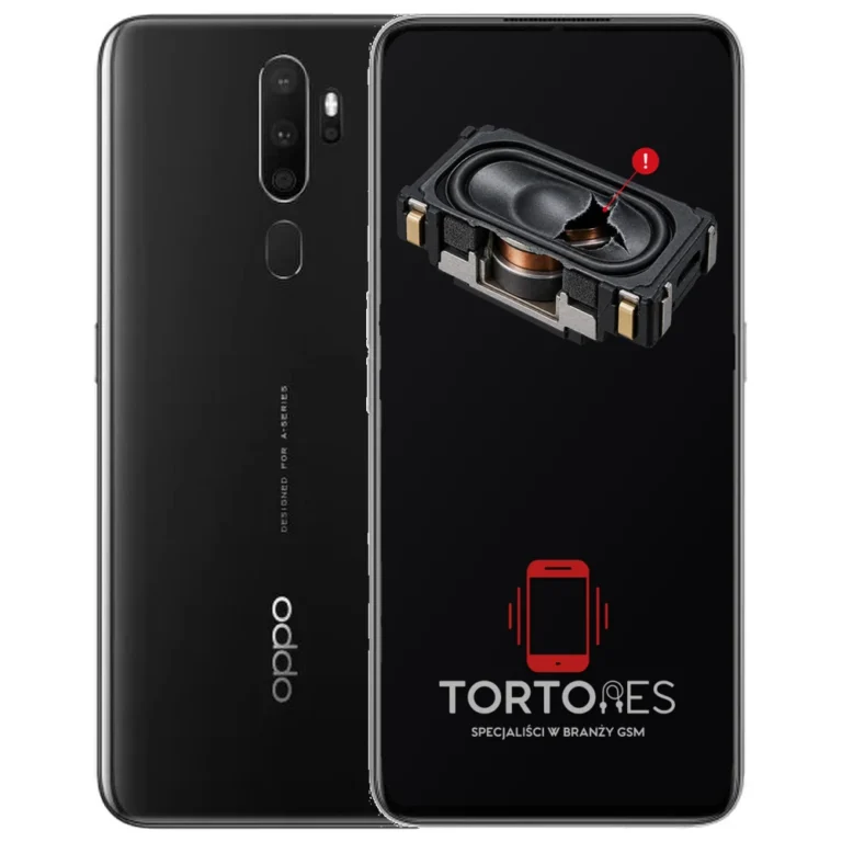 OPPO A5 (2020) z symbolem głośnika multimedialnego - wymiana głośnika multimedialnego