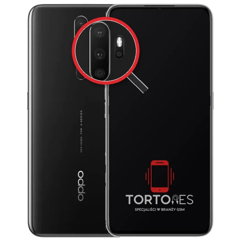 OPPO A5 (2020) z lupą na tylnych aparatach - wymiana tylnej kamery