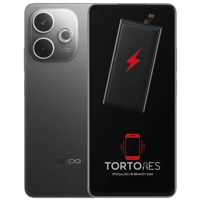 OPPO A5 Pro 5G z ilustracją baterii - wymiana baterii