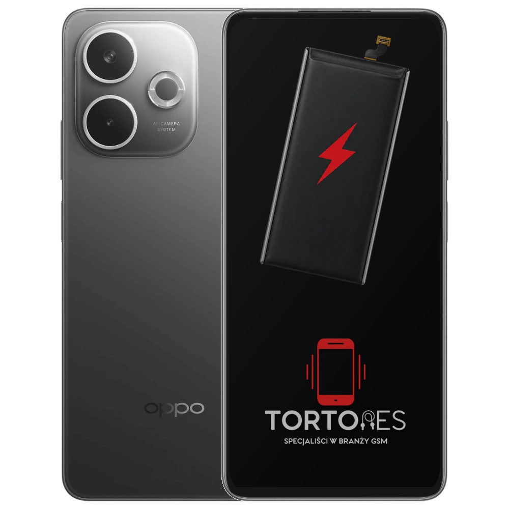 OPPO A5 Pro 5G z ilustracją baterii - wymiana baterii