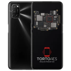OPPO A52 z ilustracją płyty głównej - naprawa płyty głównej