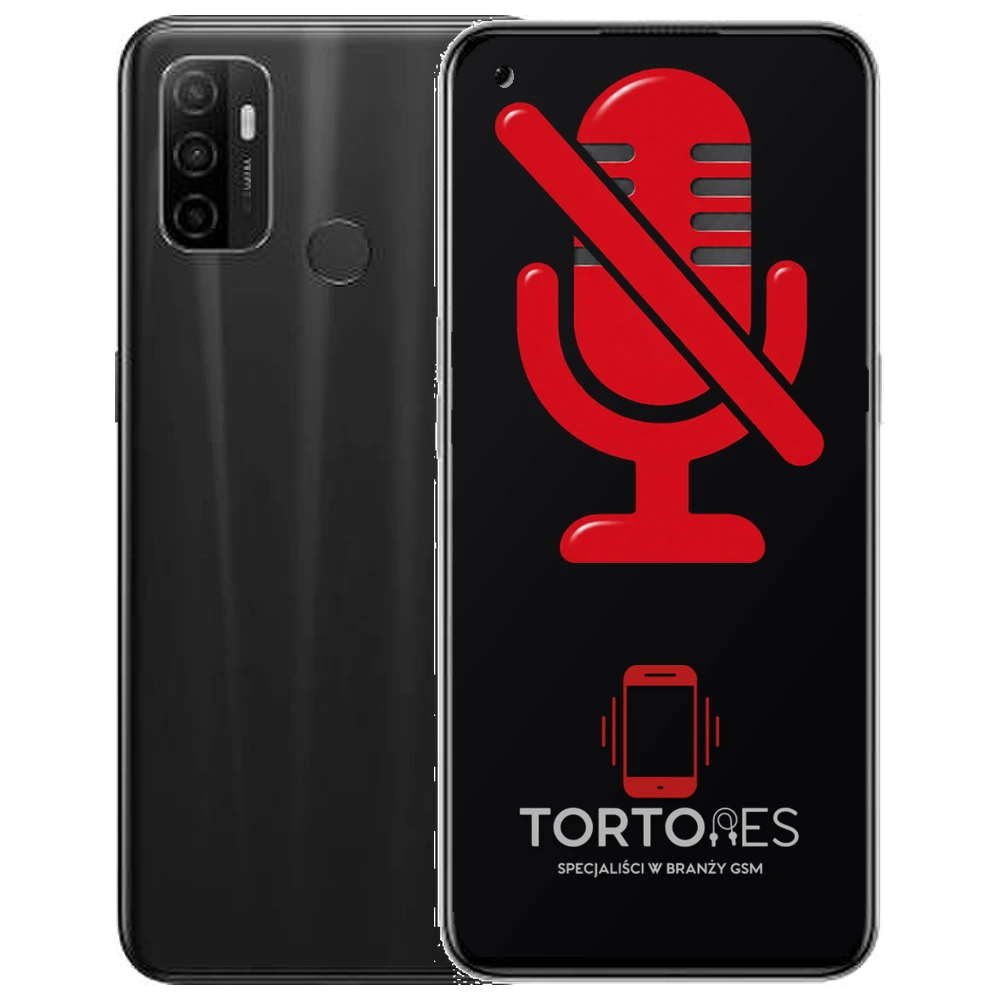 OPPO A53 (2020) z symbolem mikrofonu - naprawa mikrofonu