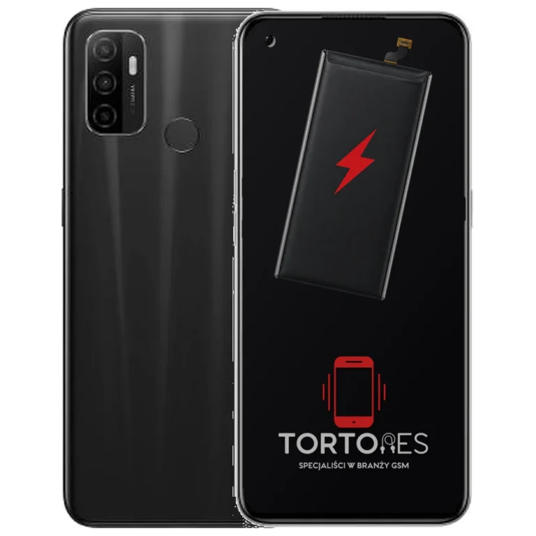 OPPO A53 (2020) z ilustracją baterii - wymiana baterii