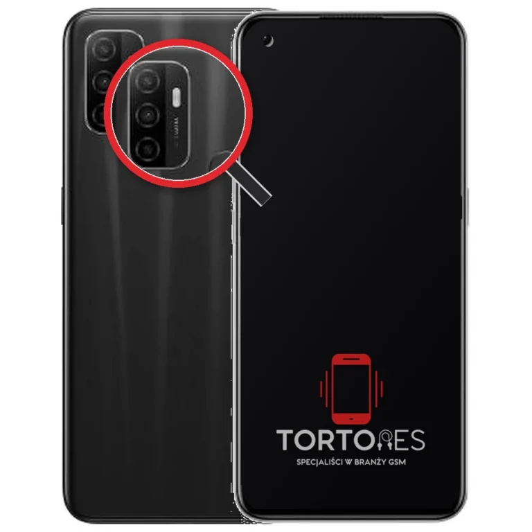 OPPO A53 (2020) z lupą na tylnych aparatach - wymiana tylnej kamery