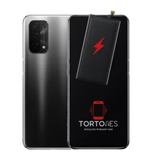OPPO A54 5G z ilustracją baterii - wymiana baterii
