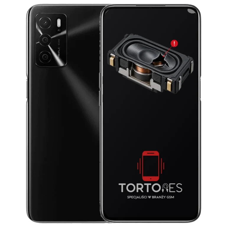 OPPO A54s z symbolem głośnika multimedialnego - wymiana głośnika multimedialnego